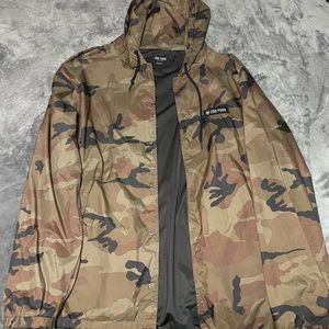 Zoo York Hooded Camo Windbreaker Coach Jacket